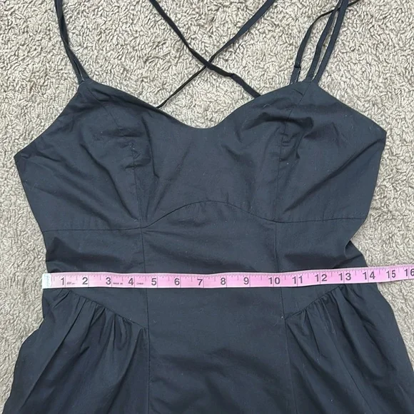 A New Day V-Neck Sleeveless Solid Cotton Dress - Picture 8 of 12